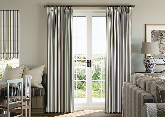 The British Stripe Co. George, Highlands No.1 - Made to Measure Curtains - Image 3